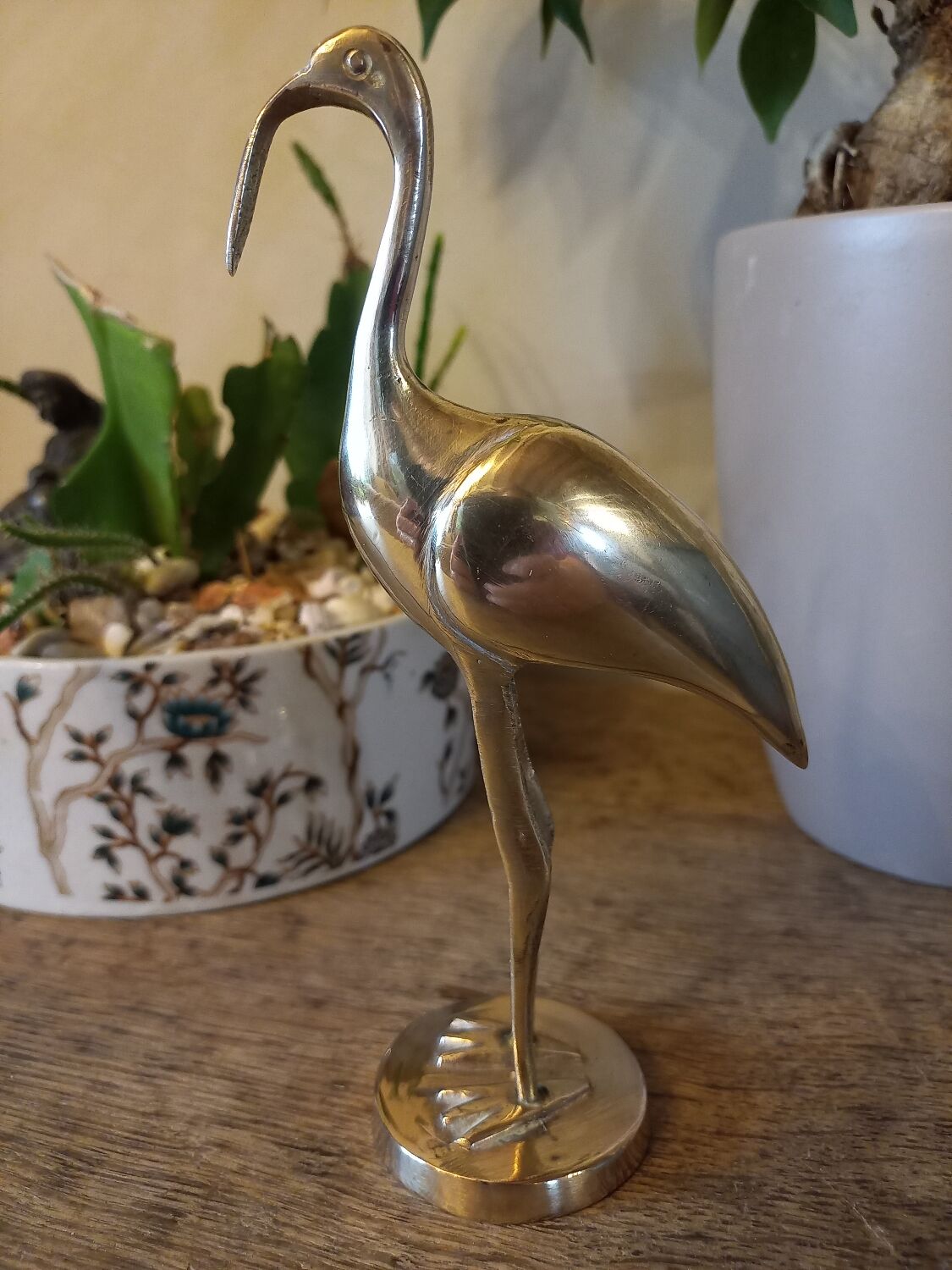 Flamand en laiton vintage
