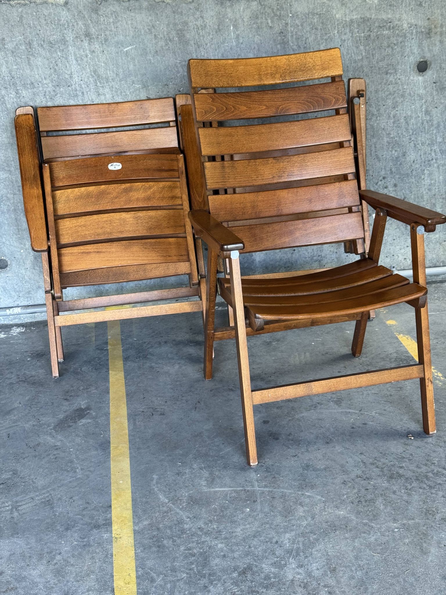 Ensemble de 4 chaises pliantes Herlag