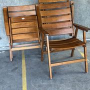 Ensemble de 4 chaises pliantes Herlag