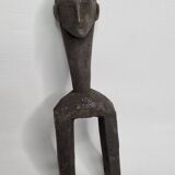 Loom pulley stirrup, 21 cm, traditional African art