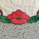 Vintage oval placemat 35x49