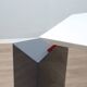 Post-Modern writing desk by Saporiti design Franco Corradini 1980s