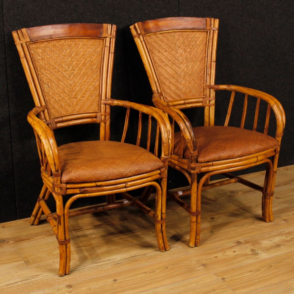 Pair of armchairs stamped Kalma Ramón Castellano