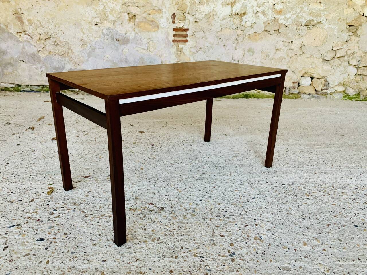 Scandinavian teak coffee table by FM, circa 1960-1970