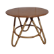 Vintage coffee table in rattan 50 years