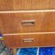 Vintage Scandinavian teak chest of drawers with 3 drawers – 1960s