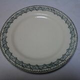 Set of 8 dinner plates Primerose Earth iron