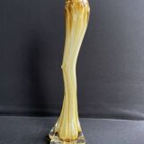 Italian art glassware - Large “Sommerso” soliflore vase from Murano