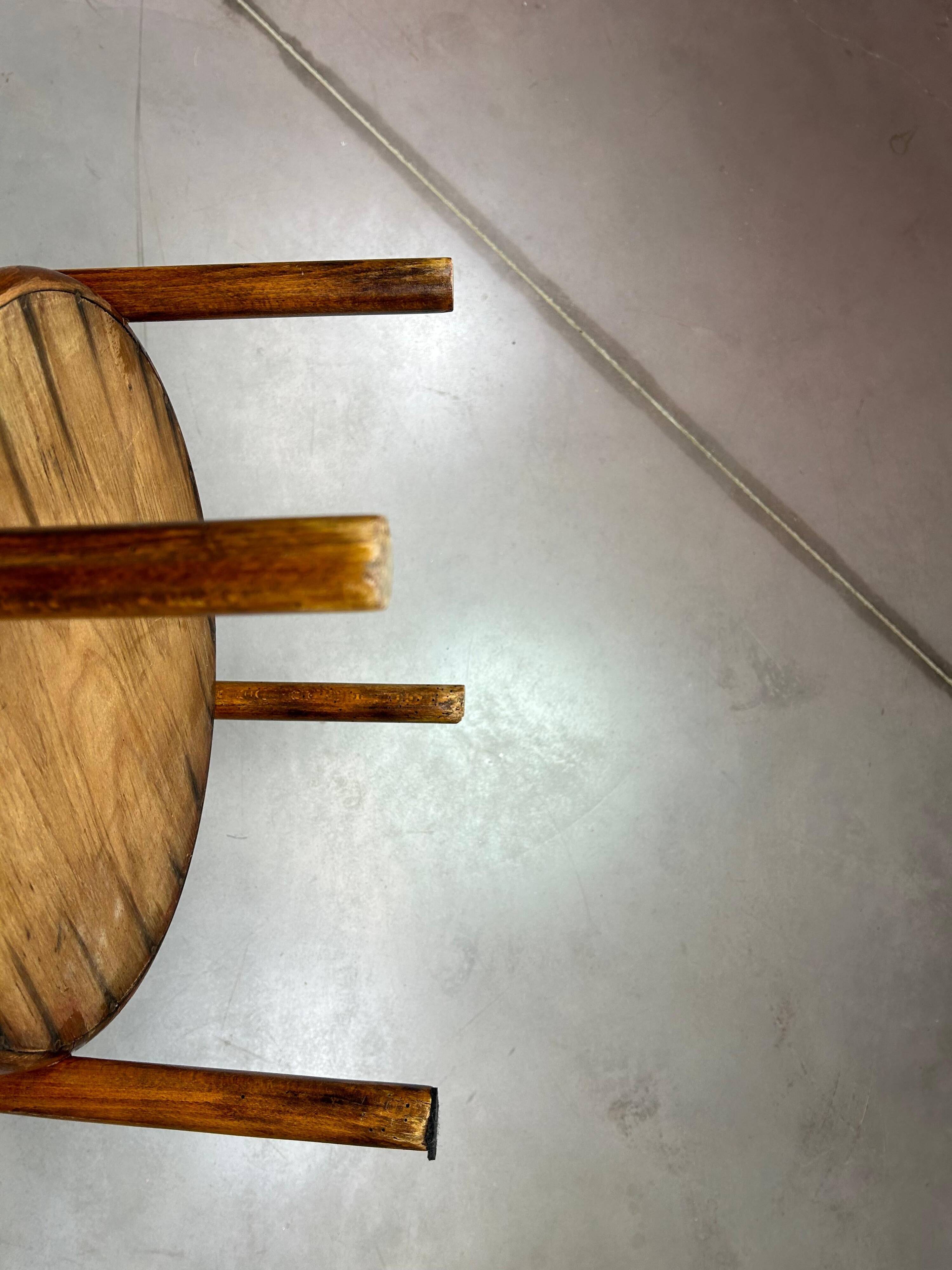 Bentwood side table attributed to Otto Wagner for Thonet.