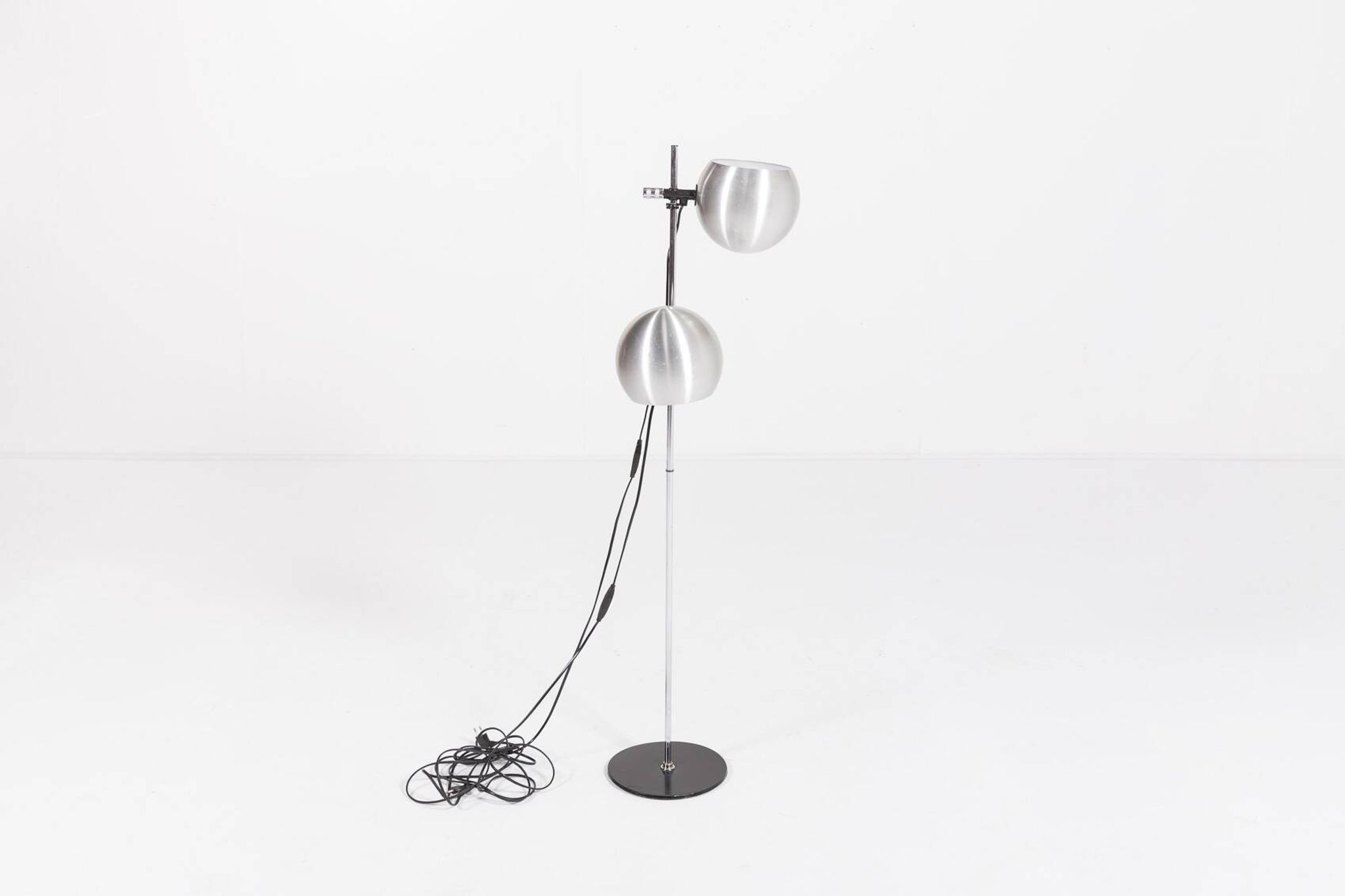 Lampadaire vintage au design scandinave Klot de Hemi, Suède années 1970