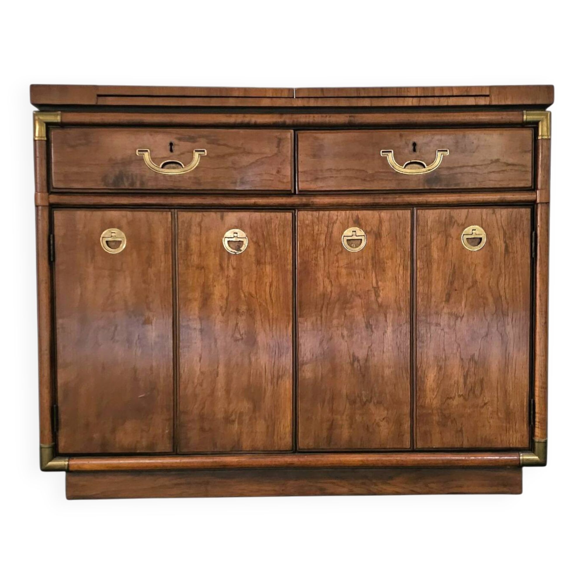 Drexel Heritage Sideboard or Buffet on Rollers /  Vintage Drexel Accolade