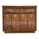 Drexel Heritage Sideboard or Buffet on Rollers /  Vintage Drexel Accolade