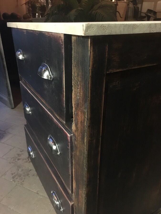 Former small Dutch dresser early 20th century