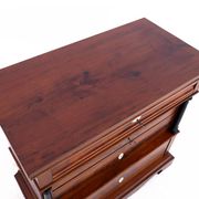 Antique mahogany chest of drawers with drawers, Scandinavia, 2nd half of th