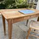 Table de ferme ou bureau vintage