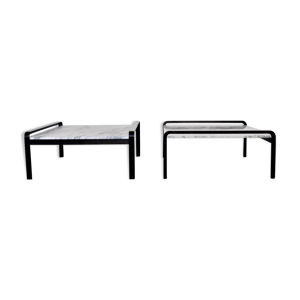 Tables basses de Tito Agnoli pour Matteo Grassi, italie