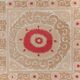 Tapis noué à la main, tapis turc vintage 136x140 cm