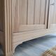 Renovated 2-door old wooden sideboard