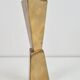 Art Deco Cubist Brass Vase from WMF, 1930s