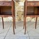 Paire de chevets , Style Louis XV en Palissandre