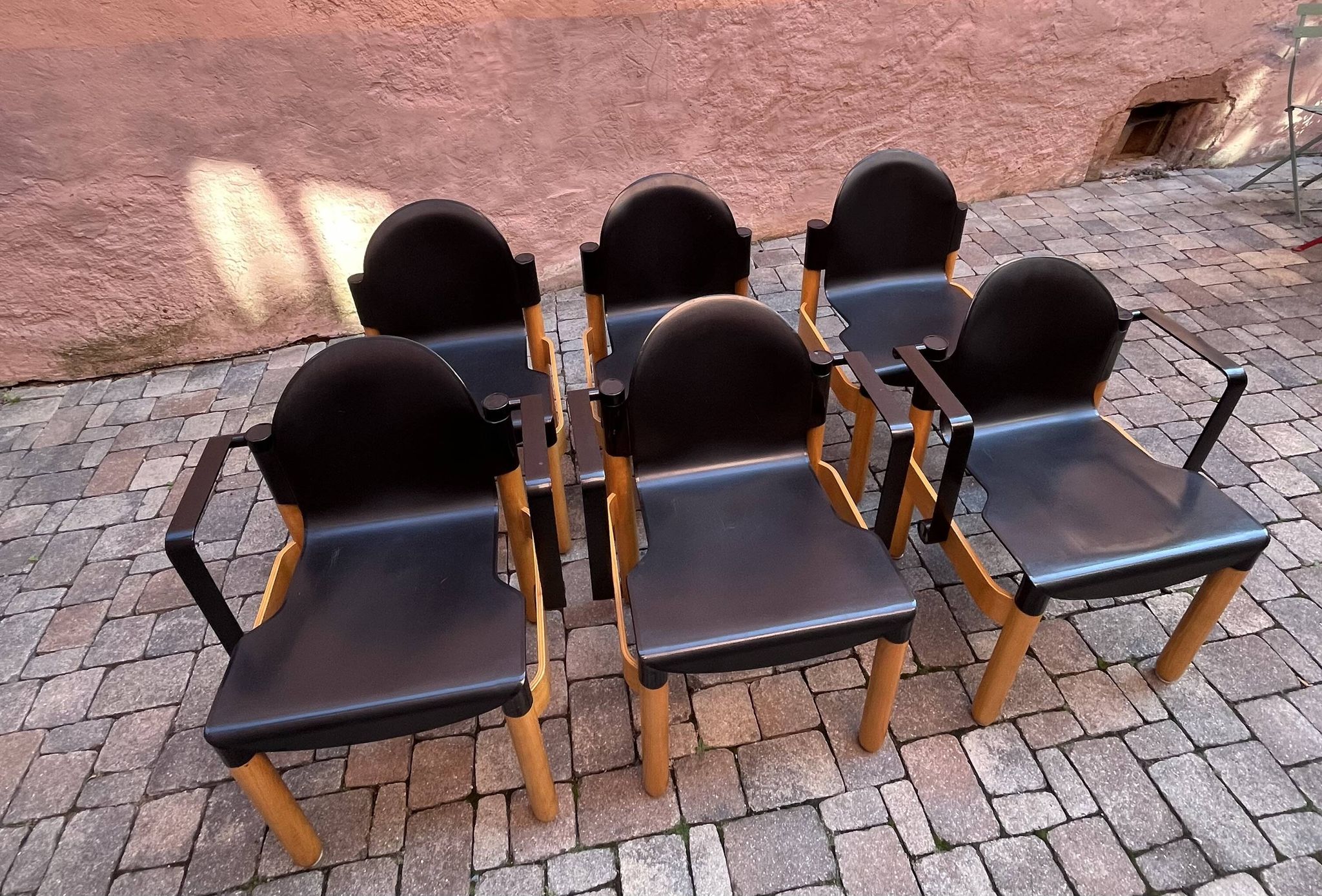 Thonet Flex 2000 chairs by Gert Lange