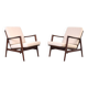 Fauteuils Stefan Mid-Century, années 1960, ensemble de 2