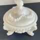Vintage Opaline Glass Candy Box - France BOISSONS