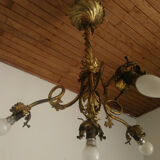 Bronze chandelier 1900