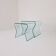"Tango" Glass Nesting Table Set by Fabio Di Bartolomei for Fiam Italia