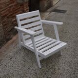 Wooden garden chair