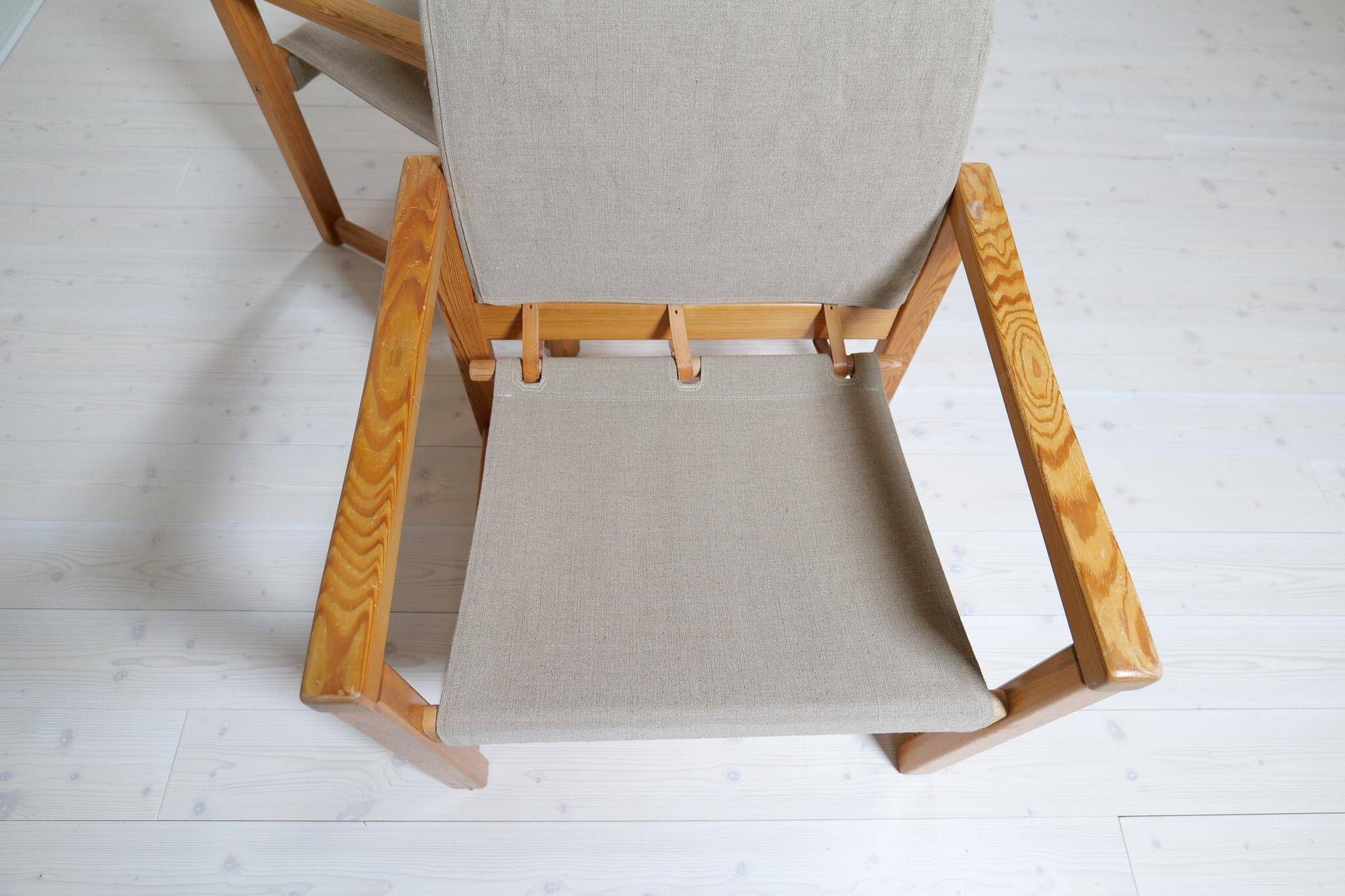 Karin Mobring Diana mid-century modern armchairs by Ikea in Sweden, 1970s.