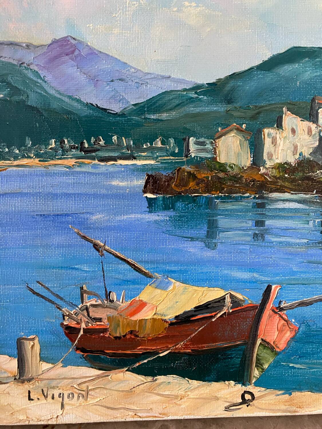 Landscape of Provence signed Louis Vignon