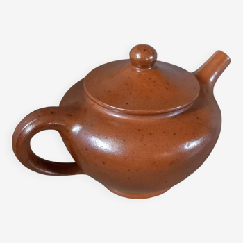 Old stoneware teapot