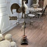 Copper and brass roof weather vane