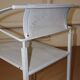 Vintage ‘Carrè VI’ metal arm chairs by Fly Line Italy 1990s
