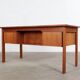 Danish teak desk by Imha Møbler Danish design