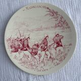 Set of 8 Sarreguemines “Madagascar” plates