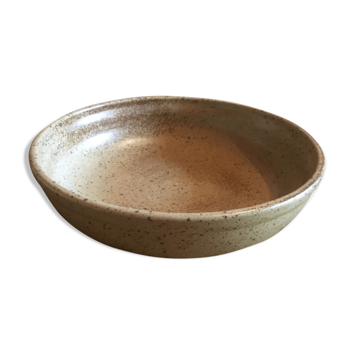 Deep dish stoneware vintage