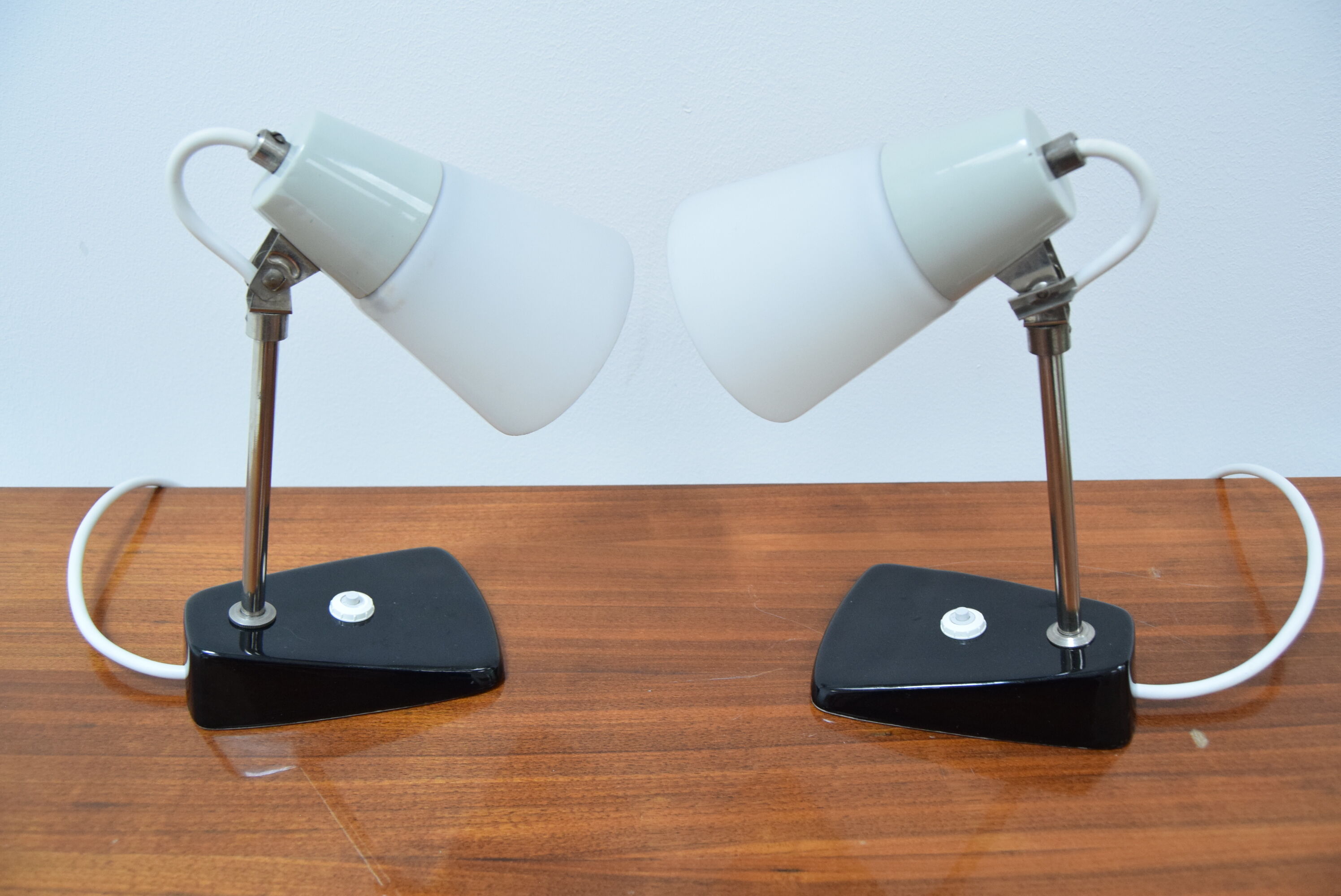 Pair of Mid-century Table Lamps, 1970’s.