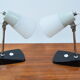 Paire de lampes de table du milieu du siècle années 1970
