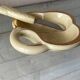 Butter dish and ceramic knife Poet Laval vintage 60s