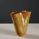 Vintage glazed ceramic vase Industria Ceramica Umbra 1980s