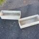 Pair of fiber cement gardeners