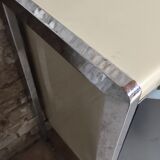 Bahut vintage industrial 100% metal / chrome