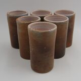 Vintage Lefevre sandstone liqueur service