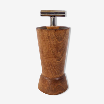 Vintage wooden pepper mill marlux brand made in France