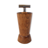Vintage wooden pepper mill marlux brand made in France