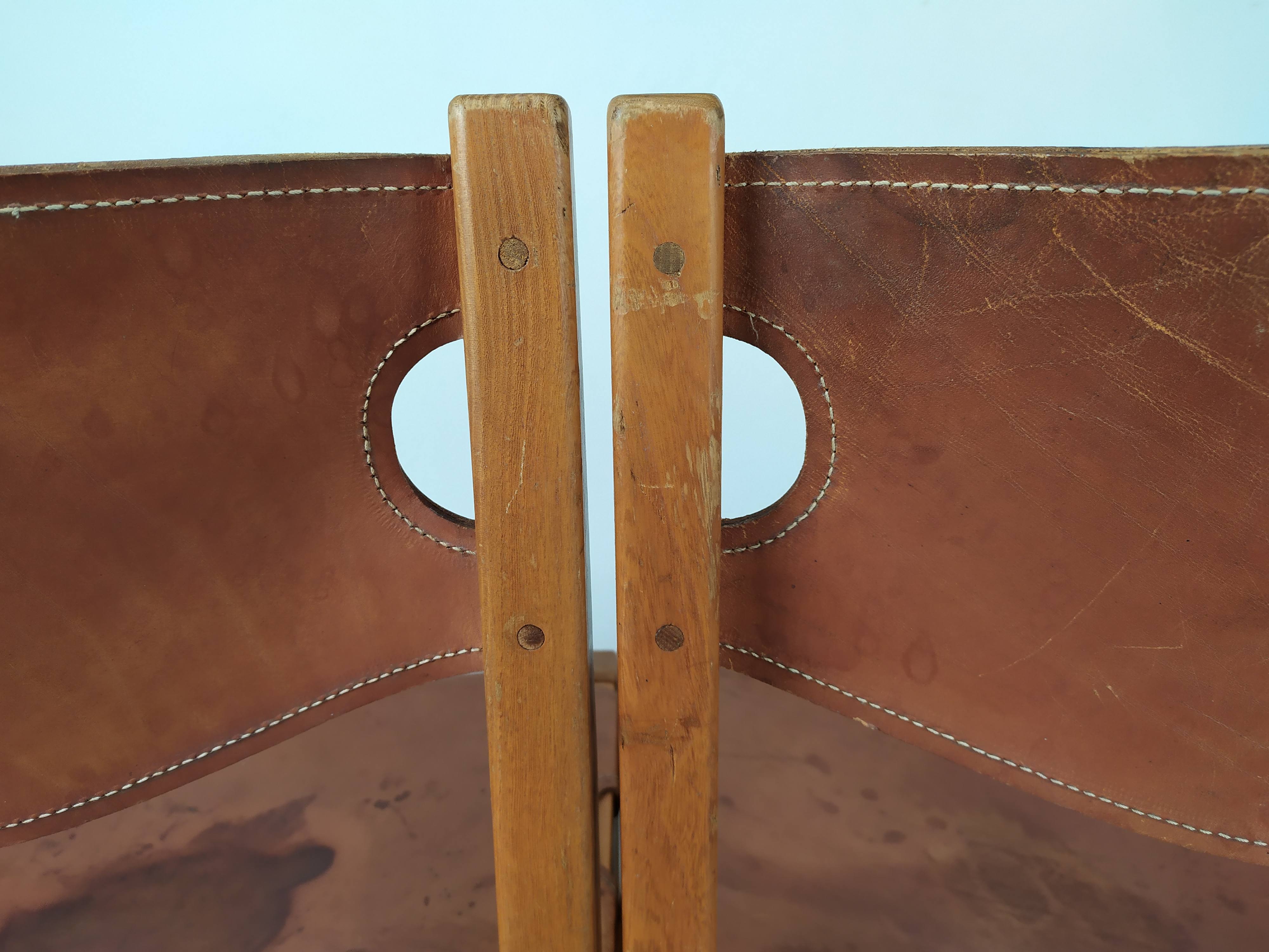 Regain homemade leather chairs