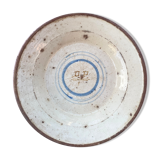 Initialled terracotta bowl