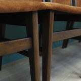 Ensemble de six chaises en hêtre, design danois, années 60, production: Danemark